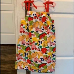 Hanna Andersson Girl’s Rainbow Fruit Dress Size 8